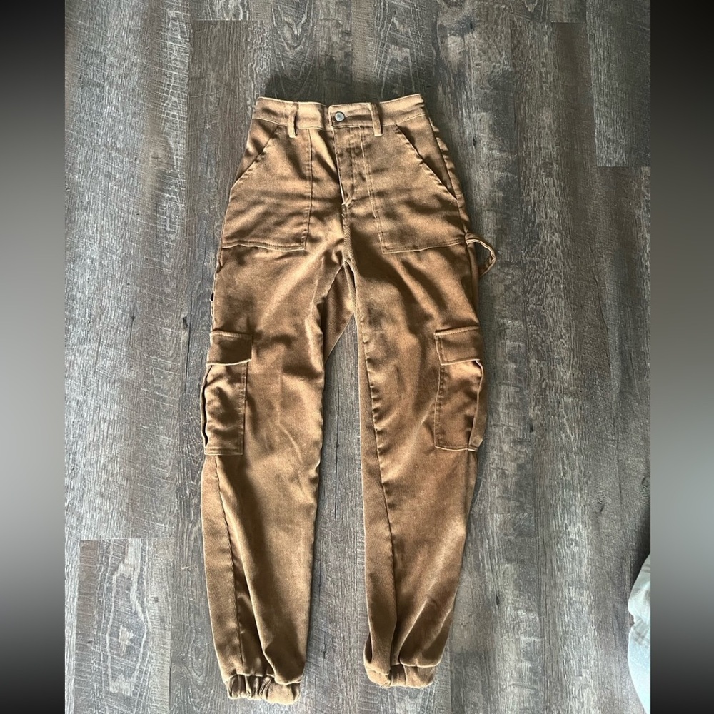 Ardene Tan Cargo Joggers for Women